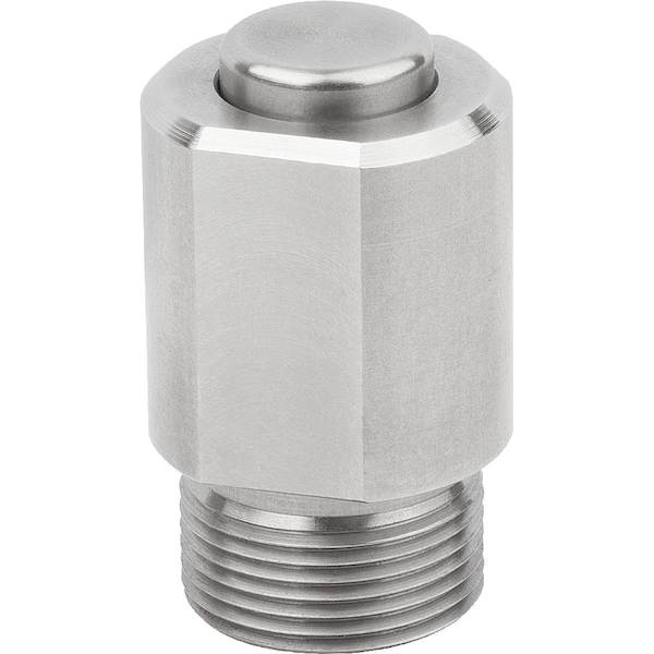 Lift And Turn Latch, Form:B Without Head, Stainless Steel Bright, Comp:Stainless Steel Bright